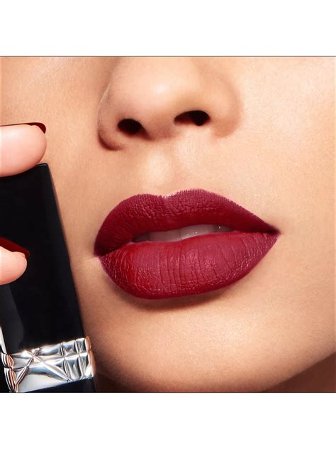 dior ambitionous matte lipstick.